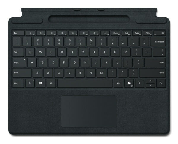 Microsoft Surface Pro Keyboard with pen storage for Business QWERTZ Luxemburgs Microsoft Cover port Zwart