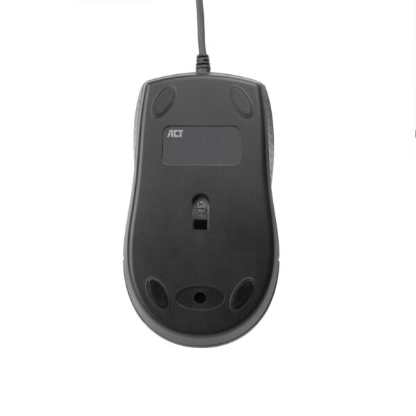 ACT Bedrade full size optische muis 1000 DPI, stille klik, milieuvriendelijk - Afbeelding 4