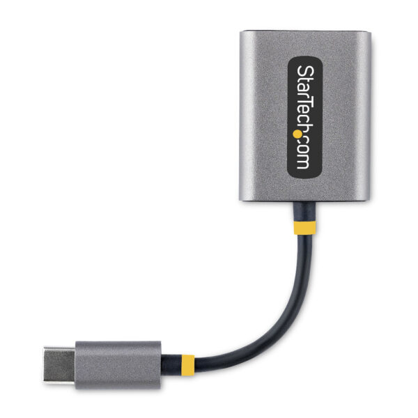 StarTech.com USB-C Headphone Splitter, USB Type C Dual Headset Adapter met Mic Input, USB C naar 3.5mm Audio Adapter/Earphone Do - Afbeelding 5