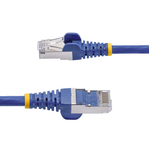StarTech.com 1m CAT8 Netwerkkabel, Blauw, Snagless RJ45, 25G/40G, 2000MHz, 100W PoE++, S/FTP, 26AWG 100% Pure Koperdraad, LSZH, - Afbeelding 3