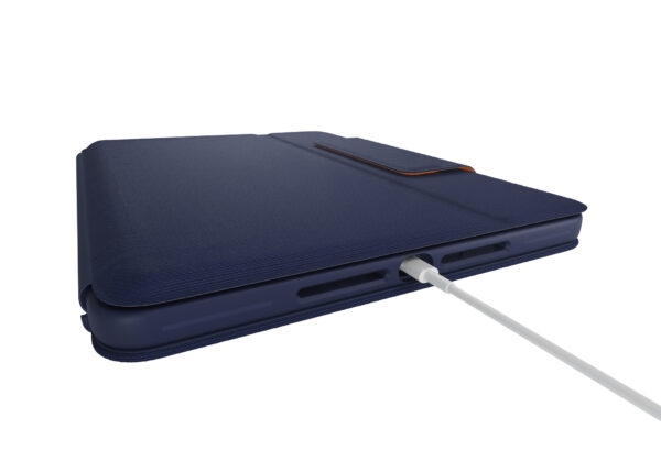 Logitech 920-009992 toetsenbord voor mobiel apparaat QWERTZ Zwitsers Smart Connector Blauw - Afbeelding 4