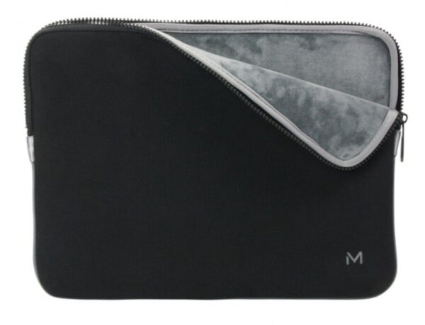 Mobilis 049016 laptoptas 35,6 cm (14") Opbergmap/sleeve Zwart, Grijs