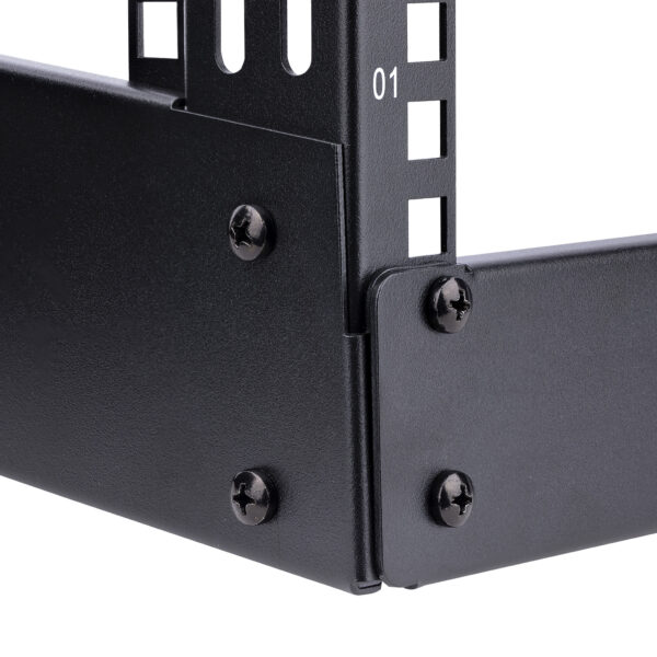 StarTech.com 4U 19" Bureau Open Frame Rack, 2 Post, Vrijstaand IT Netwerk Rack voor Switch/Patchpaneel/Data/AV/IT/Communicatie A - Afbeelding 7