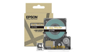 Epson LK-5TKN Goud, Transparant