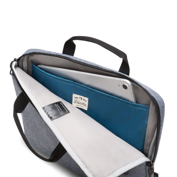 DICOTA Eco MOTION 14 - 15.6" 39,6 cm (15.6") Aktetas Blauw - Afbeelding 8