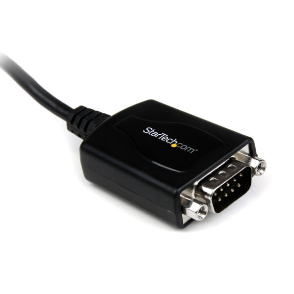 StarTech.com Korte USB naar RS232 Seriële DB9 Adapterkabel met COM-behoud - Afbeelding 2