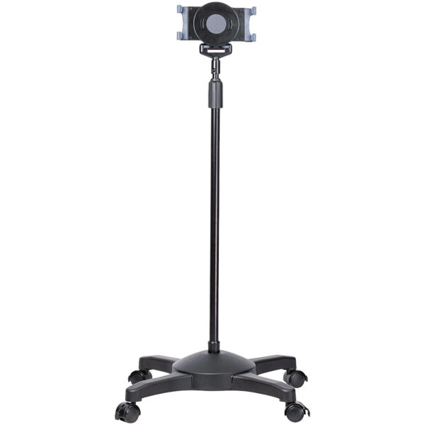 StarTech.com Mobiele Tablet Standaard met Vergrendelbare Wielen - Verstelbare Hoogte - Universele Vloerstandaard voor Tablets va