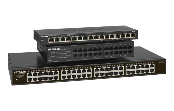 NETGEAR GS348 Unmanaged Gigabit Ethernet (10/100/1000) 1U Zwart - Afbeelding 4