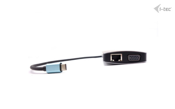 i-tec USB-C Nano Dock HDMI/VGA LAN+PD 100W - Afbeelding 5