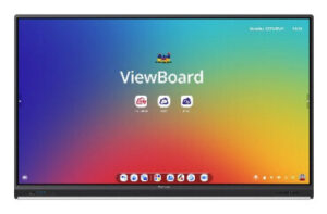 Viewsonic IFP7553 interactief whiteboard 189,2 cm (74.5") 3840 x 2160 Pixels Touchscreen Zwart