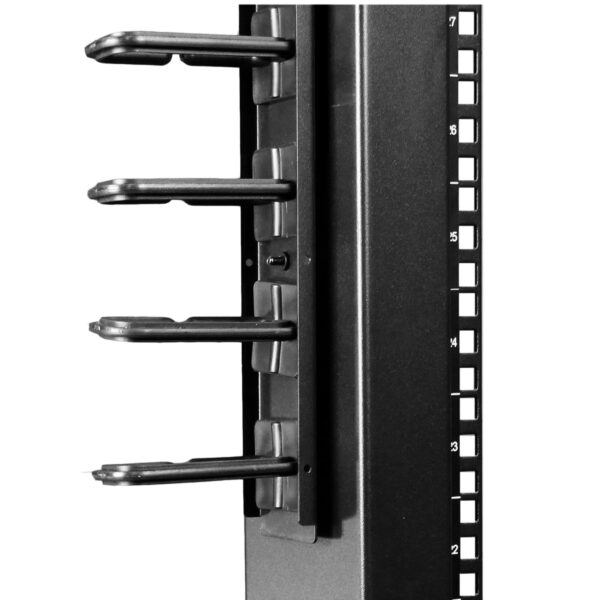 StarTech.com Verticale kabelmanager met D-ring haken 0U 91 cm - Afbeelding 8