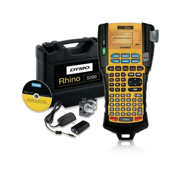 DYMO RHINO 5200 Kit labelprinter Thermo transfer 180 x 180 DPI ABC - Afbeelding 6