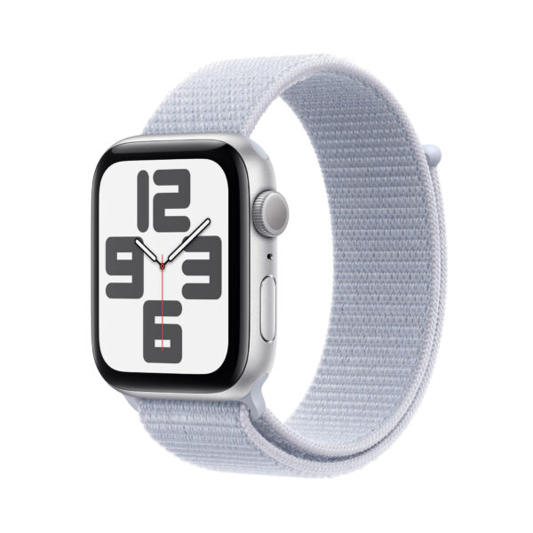 Apple Watch SE OLED 44 mm Digitaal 368 x 448 Pixels Touchscreen Zilver Wifi GPS