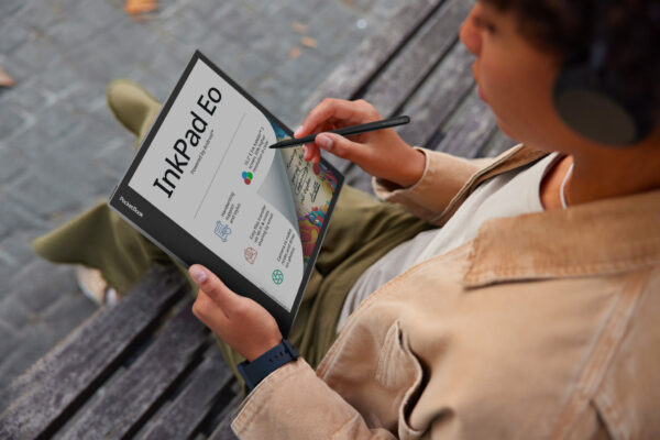 PocketBook InkPad Eo - Mist Grey e-book reader Touchscreen 64 GB Wifi Zwart, Grijs - Afbeelding 2