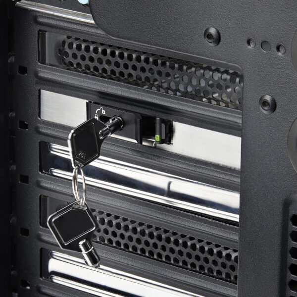 StarTech.com M.2 NVMe SSD naar PCIe x4 Hot-Swap Drive Bay met Verwisselbare Tray voor PCI Express Expansion Slot, Installatie zo - Afbeelding 8