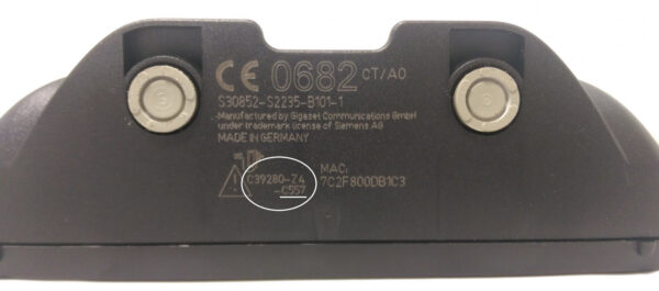 Gigaset C39280-Z4-C557 oplader voor mobiele apparatuur Telefoon Zwart AC Binnen - Afbeelding 2