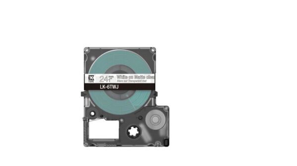 Epson LK-6TWJ Transparant, Wit - Afbeelding 2