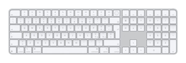 Apple Magic toetsenbord Universeel USB + Bluetooth QWERTY Italiaans Wit