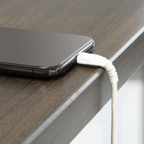 StarTech.com Premium USB-A naar Lightning Kabel 2m Wit - USB Type A naar Lightning Charge & Sync Oplaadkabel - Verstevigd met Ar - Afbeelding 5