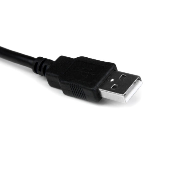 StarTech.com Korte USB naar RS232 Seriële DB9 Adapterkabel met COM-behoud - Afbeelding 3