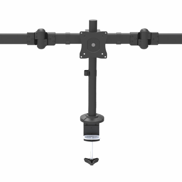 StarTech.com Triple Monitor Arm, Ergonomische VESA Monitor Beugel voor 3 Schermen tot 27", Scharnierend en in Hoogte Verstelbaar - Afbeelding 2