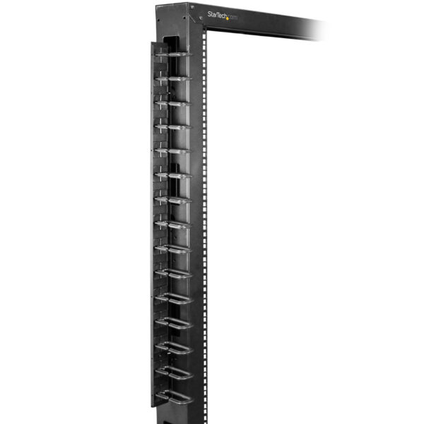 StarTech.com Verticale kabelmanager met D-ring haken 0U 91 cm - Afbeelding 5