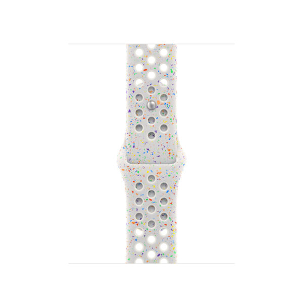 Apple MUUK3ZM/A slimme draagbare accessoire Band Wit Aluminium, Fluorelastomeer