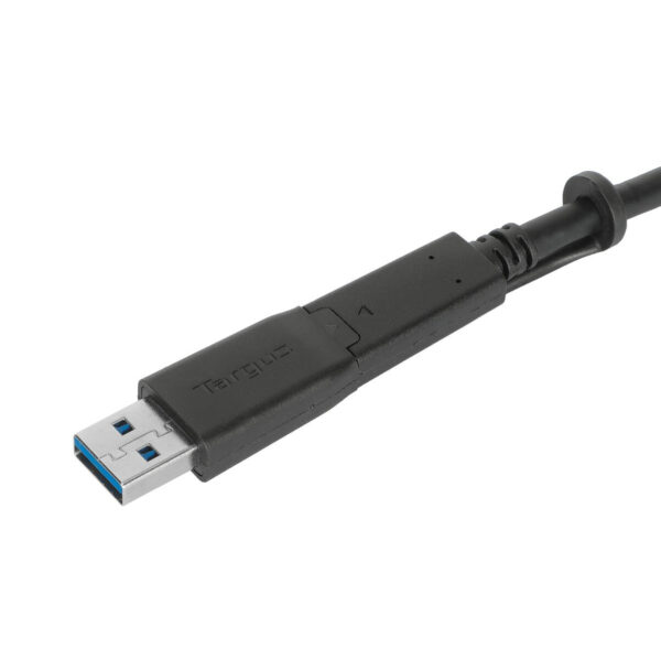 Targus ACC1133GLX USB-kabel USB 3.2 Gen 1 (3.1 Gen 1) 1 m USB C Zwart - Afbeelding 4