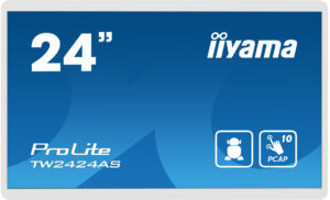 iiyama TW2424AS-W1 beeldkrant Digitale signage flatscreen 60,5 cm (23.8") Wifi 250 cd/m² 4K Ultra HD Zwart Touchscreen Type proc