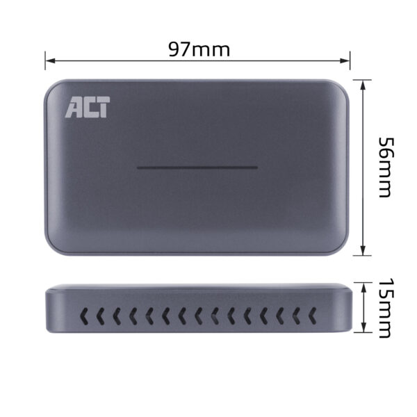ACT USB-C Video Capture Kaart, HDMI 4K@60Hz passthrough, 4K@30Hz capture - Afbeelding 4