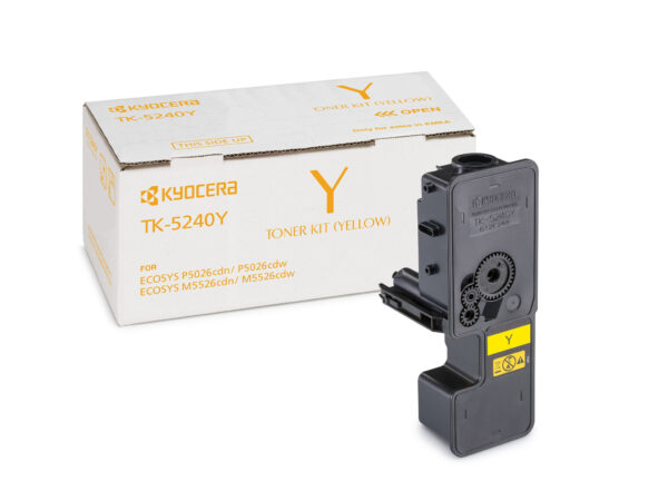 KYOCERA TK-5240Y tonercartridge 1 stuk(s) Origineel Geel - Afbeelding 3
