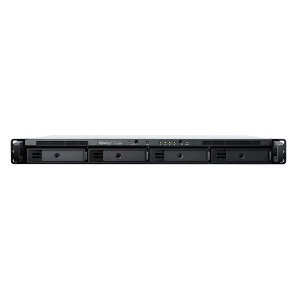 Synology RackStation RS422+ data-opslag-server NAS Rack (1U) Ryzen Embedded R1600 2 GB DDR4 DSM Zwart