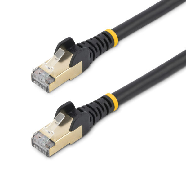 StarTech.com 1m zwart Cat6a Ethernet netwerkkabel shielded (STP) Cat6a patchkabel Cat 6a - Afbeelding 4