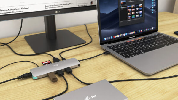 i-tec USB-C Nano Docking 4K HDMI LAN + PD 100W - Afbeelding 11