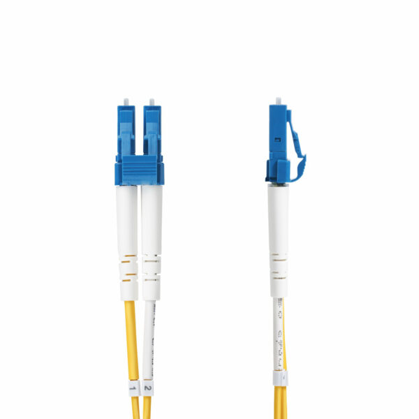 StarTech.com 10m LC naar LC (UPC) OS2 Single Mode Duplex Glasvezel Kabel, 9/125µm, Laser Optimized, 100G, Flexibel Buigen, Low I - Afbeelding 2