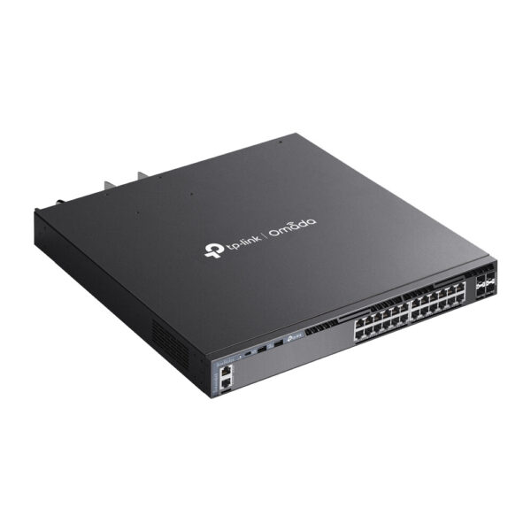 TP-Link Omada SG6428XHP netwerk-switch Managed L3 Gigabit Ethernet (10/100/1000) Power over Ethernet (PoE) 1U Zwart - Afbeelding 4