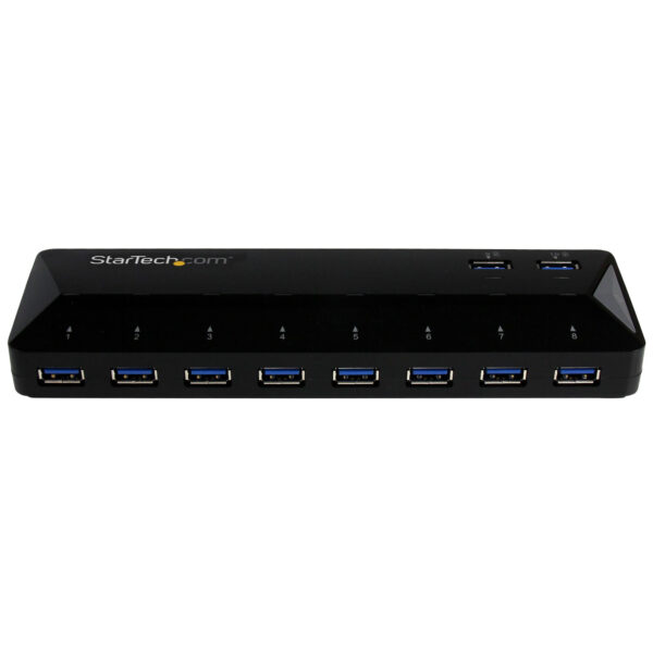 StarTech.com 10-Poorts USB 3.0 Hub met oplaad en sync poort - 5Gbps - 2 x 1.5A poorten - Afbeelding 2