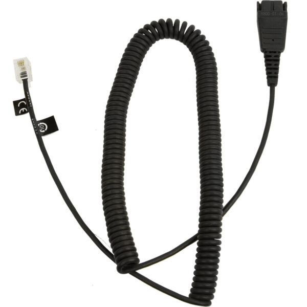 Jabra 8800-01-06 telefoonkabel 0,5 m Zwart