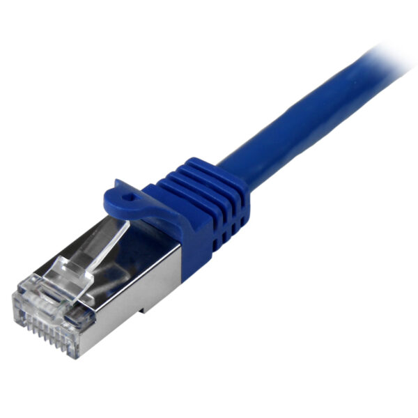 StarTech.com N6SPAT2MBL netwerkkabel Blauw 2 m Cat6 SF/UTP (S-FTP) - Afbeelding 2