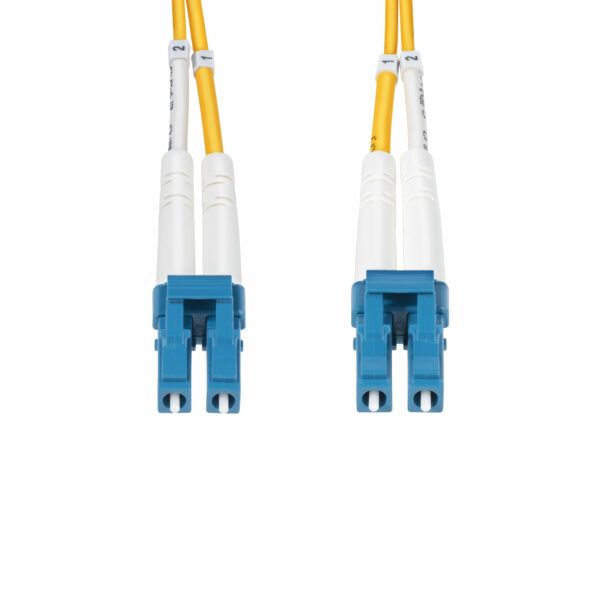 StarTech.com 10m LC naar LC (UPC) OS2 Single Mode Duplex Glasvezel Kabel, 9/125µm, Laser Optimized, 100G, Flexibel Buigen, Low I - Afbeelding 4