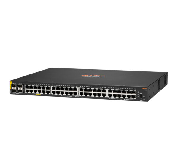 HPE Aruba Networking CX 6100 48G Class4 PoE 4SFP+ 740W Managed L3 Gigabit Ethernet (10/100/1000) Power over Ethernet (PoE) 1U - Afbeelding 2