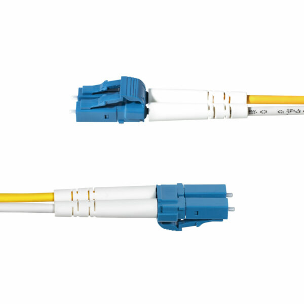 StarTech.com 10m LC naar LC (UPC) OS2 Single Mode Duplex Glasvezel Kabel, 9/125µm, Laser Optimized, 100G, Flexibel Buigen, Low I - Afbeelding 3