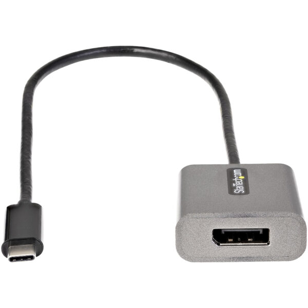 StarTech.com USB C naar DisplayPort Adapter - 8K/4K 60Hz USB-C naar DisplayPort 1.4 Adapter Dongle - USB Type-C naar DP Monitor - Afbeelding 2