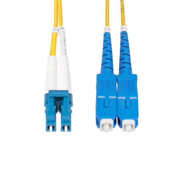 StarTech.com 10m LC naar SC (UPC) OS2 Single Mode Duplex Glasvezel Kabel, 9/125µm, Laser Optimized, 100G, Flexibel Buigen, Low I - Afbeelding 6