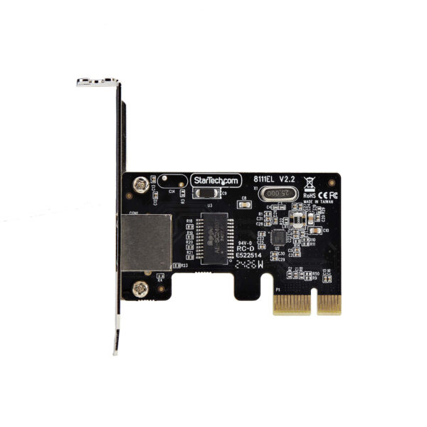 StarTech.com 1-Port Gigabit PCIe Ethernet Adapter Kaart, Low-Profile Netwerkkaart, 10/100/1000Mbps PCI Express NIC, Realtek RTL8 - Afbeelding 5