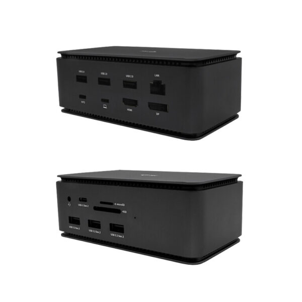 i-tec USB4.0 Metal Docking Dual 4K HDMI PD 80W