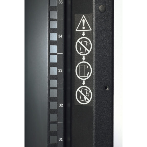APC NetShelter SX 42U 750mm(b) x 1070mm(d) 19" IT rack, behuizing met zijpanelen, zwart - Afbeelding 9