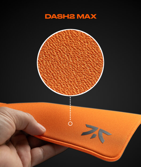 Fnatic DASH2 MAX Game-muismat Oranje - Afbeelding 4