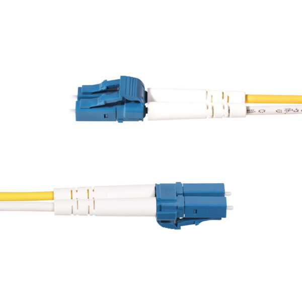 StarTech.com 10m LC naar SC (UPC) OS2 Single Mode Duplex Glasvezel Kabel, 9/125µm, Laser Optimized, 100G, Flexibel Buigen, Low I - Afbeelding 5