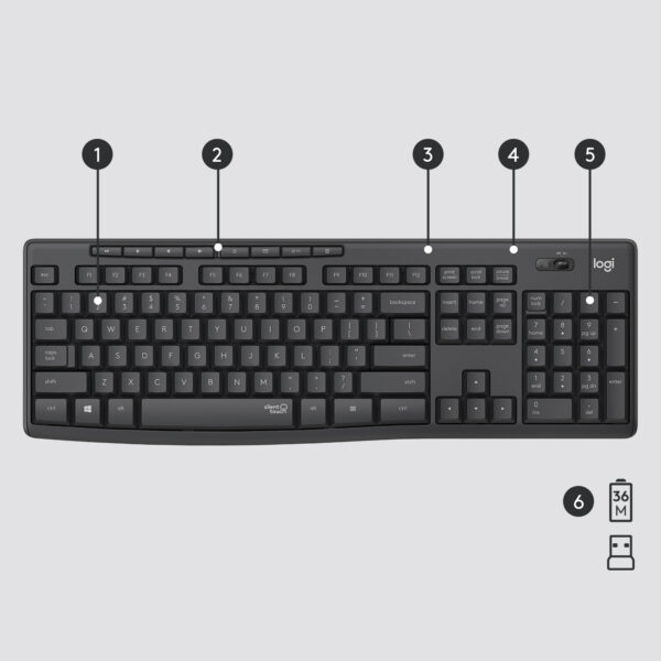 Logitech MK295 Silent - Afbeelding 6